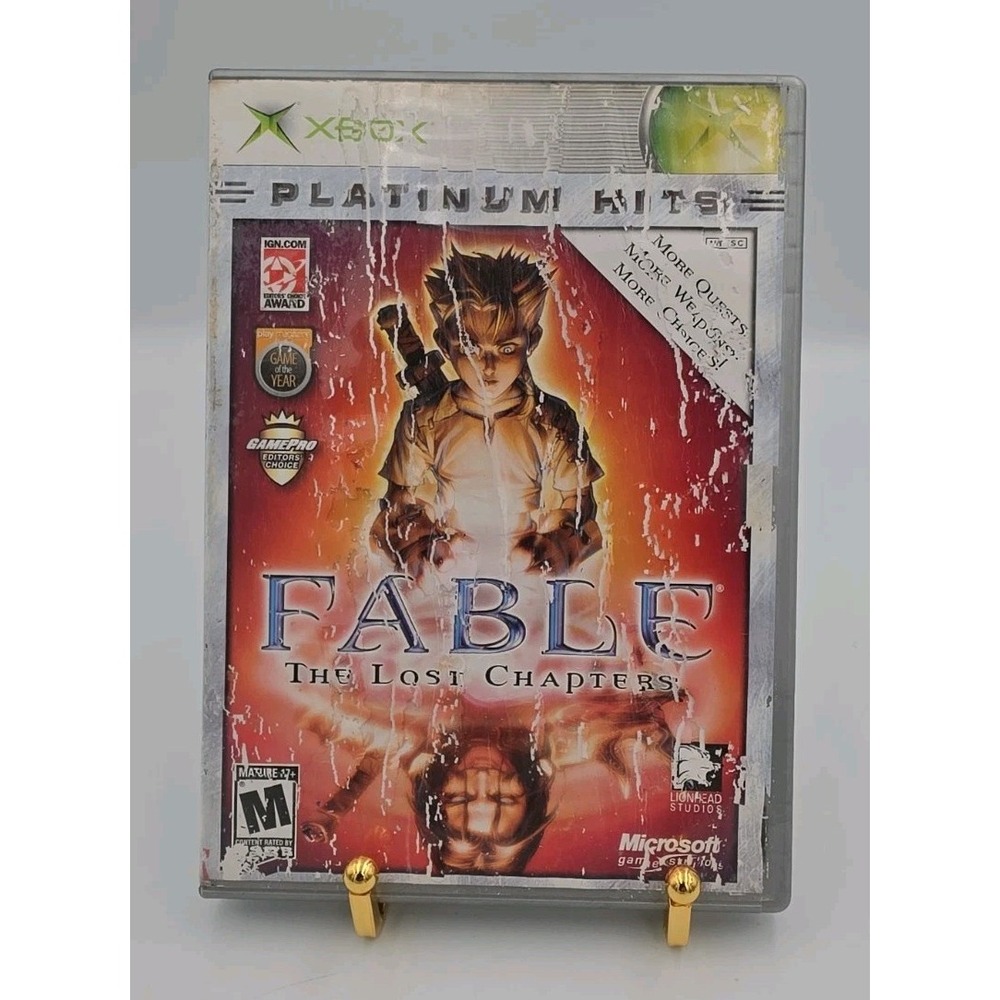 Fable: The Lost Chapters (Microsoft Xbox, 2004) Complete Tested